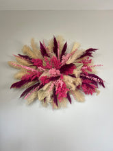 Load image into Gallery viewer, Medium Custom Pampas Wall Art Installation