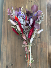 Load image into Gallery viewer, Small Trail Mix Bouquet - Purple &amp; Red
